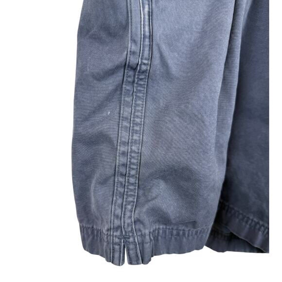 Men's Abercrombie & Fitch 100% Cotton Blue Drawstring Shorts - Inseam 6.5" - XXL - Picture 3 of 7